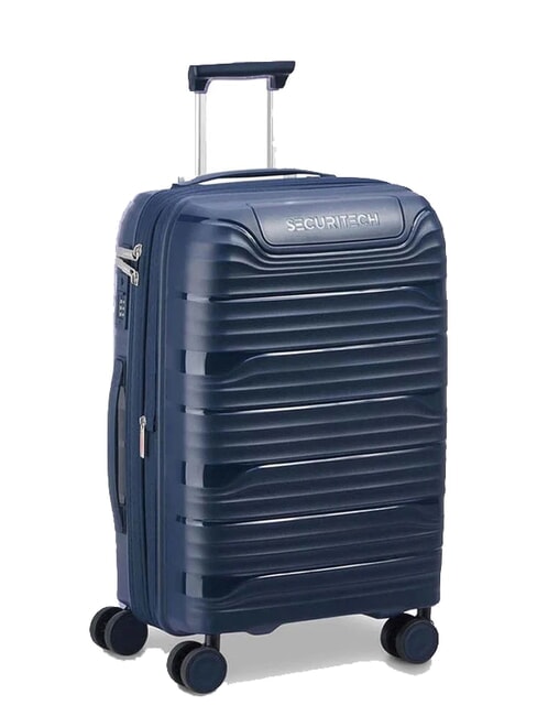 SECURITECH DUNE Trolley medio espandibile blu - Trolley Rigidi