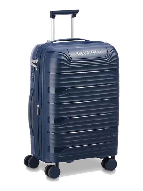 SECURITECH DUNE Trolley grande espandibile blu - Trolley Rigidi