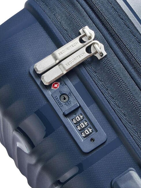 SECURITECH DUNE Trolley grande espandibile blu - Trolley Rigidi