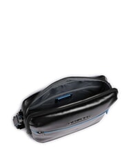 PIQUADRO BLUE SQUARE  Borsello porta ipad con tasca per airpod Nero - Tracolle Uomo - 4