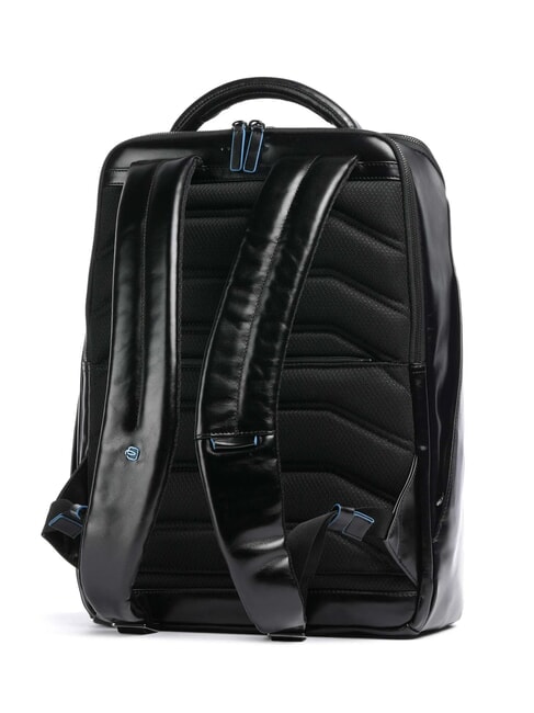 BLUE SQUARE Zaino in pelle porta pc 15.6" Nero - Zaini da lavoro porta PC