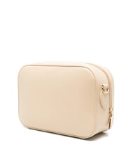 LOVE MOSCHINO CURSIVE LOGO Borsa camera case a tracolla beige - Borse Donna - 2