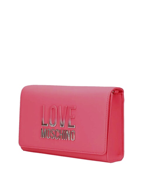 CHAIN Lettering Pochette a tracolla fuxia - Borse Donna