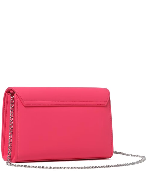 CHAIN Lettering Pochette a tracolla fuxia - Borse Donna