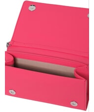 LOVE MOSCHINO CHAIN Lettering Pochette a tracolla fuxia - Borse Donna - 4