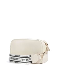 LOVE MOSCHINO MADE WITH LOVE Mini Bag a tracolla avorio - Borse Donna - 2