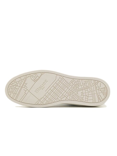 STATEN Sneakers in pelle white/navy - Scarpe Uomo