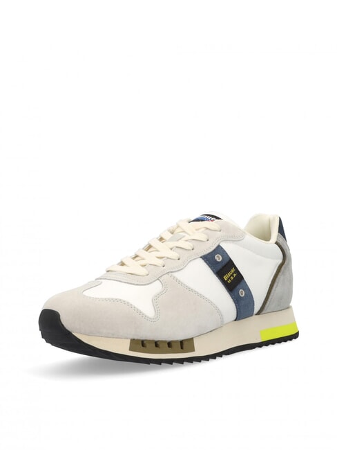 QUEENS Sneakers running white/taupe - Scarpe Uomo