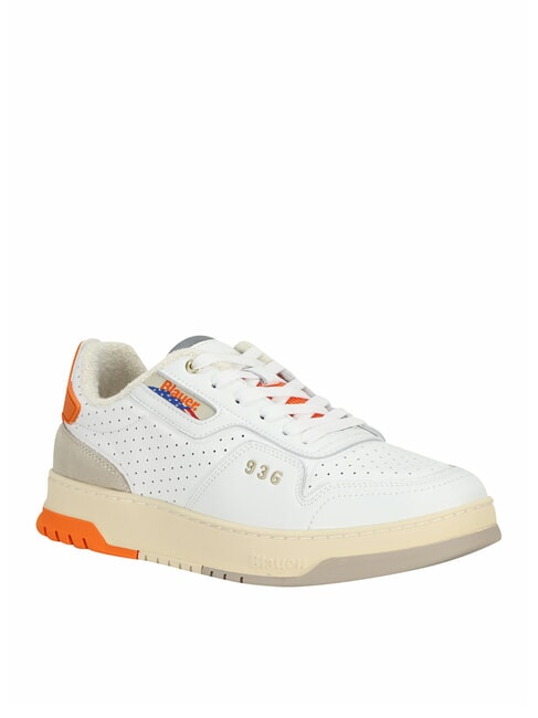 HARPER Sneakers white/orange - Scarpe Uomo