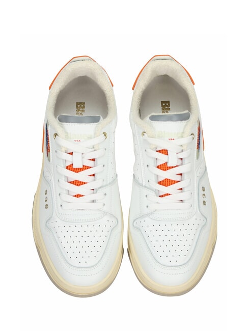 HARPER Sneakers white/orange - Scarpe Uomo