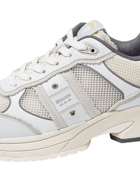 EAGLE Sneakers running white/silver - Scarpe Uomo