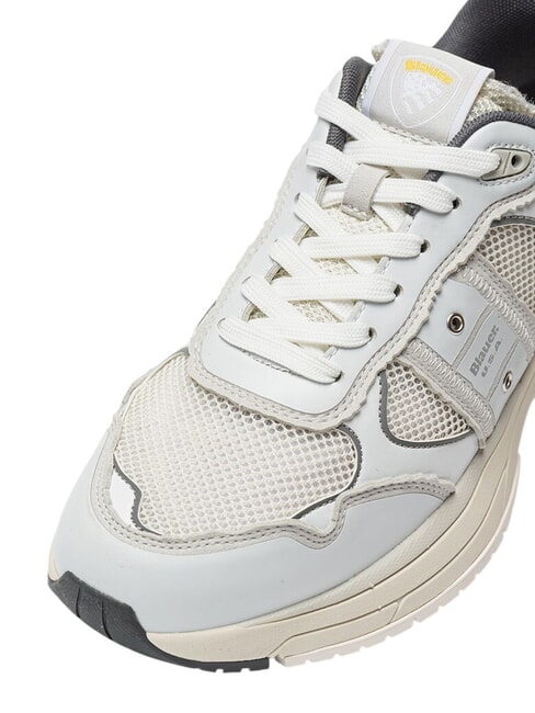 EAGLE Sneakers running white/silver - Scarpe Uomo