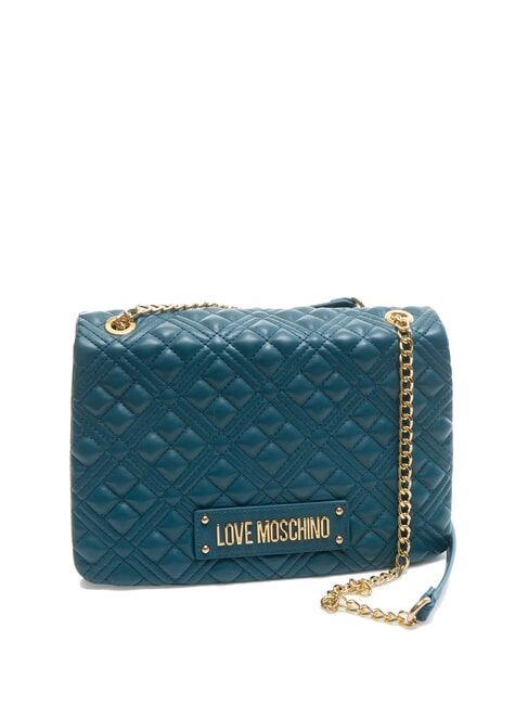 QUILTED Convertible Borsa a spalla / a tracolla smeraldo - Borse Donna