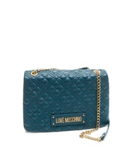 LOVE MOSCHINO QUILTED Convertible Borsa a spalla / a tracolla smeraldo - Borse Donna - 2