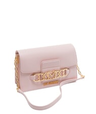 LOVE MOSCHINO HEART CHAIN Borsa a spalla rosa - Borse Donna - 2