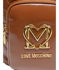 LOVE MOSCHINO CITY POCKETS Borsa shopping trapuntata noce - Borse Donna - 3