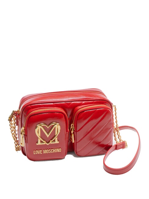 CITY POCKETS Borsa trapuntata a tracolla ROSSO - Borse Donna