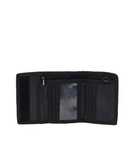 BLAUER SPLASH Portafoglio in tessuto stampa logo NERO - Portafogli Uomo - 2