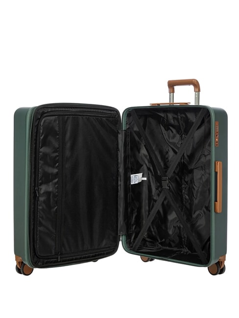 FERRARA Set 3 trolley: cabin, medio e gra espandibili verde - Set Trolley