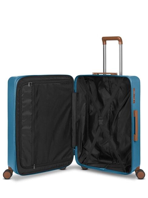 FERRARA Set 3 trolley: cabin, medio e gra espandibili denim - Set Trolley