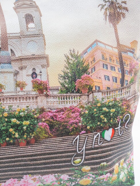 YESBAG Borsa sacca a spalla floral - Borse Donna