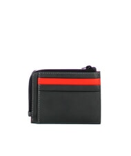 PIQUADRO URBAN  Portacard con zip, in pelle grigio - Portafogli Uomo - 2