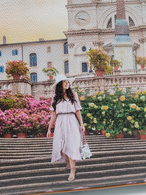 YESBAG Borsa Tote a spalla floral - Borse Donna