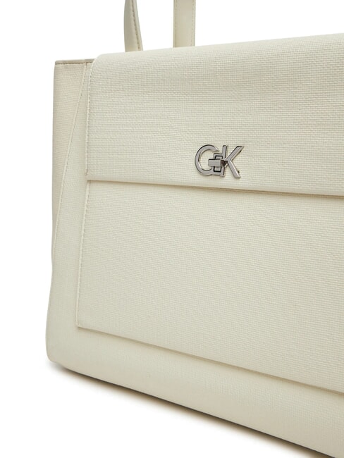 CK MEDIUM Shopper a spalla chalk - Borse Donna