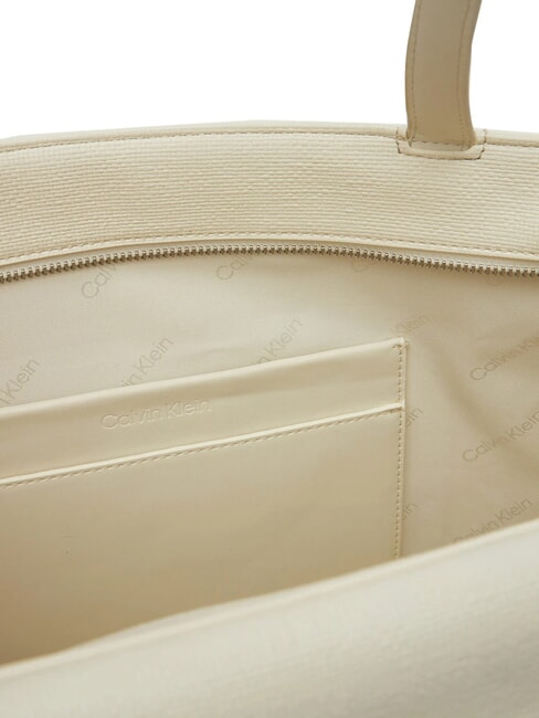 CK MEDIUM Shopper a spalla chalk - Borse Donna