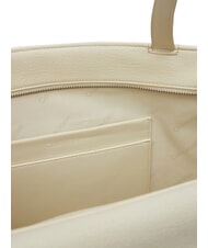 CALVIN KLEIN CK MEDIUM Shopper a spalla chalk - Borse Donna - 4