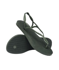 HAVAIANAS LUNA infradito classiche olivegreen - Scarpe Donna - 5