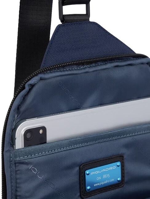 WOLLEN Zaino Monospalla blu - Zaini da lavoro porta PC