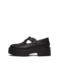 TIMBERLAND STONE STREET BUCKLE Scarpa platform in pelle black full grain - Scarpe Donna - 4