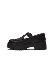 TIMBERLAND STONE STREET BUCKLE Scarpa platform in pelle black full grain - Scarpe Donna - 5