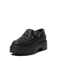 TIMBERLAND STONE STREET BUCKLE Scarpa platform in pelle black full grain - Scarpe Donna - 3