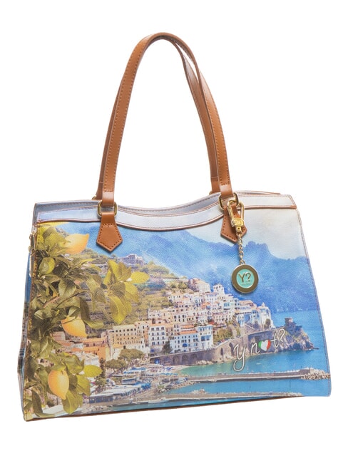 YESBAG  Borsa large a spalla lemon coast - Borse Donna