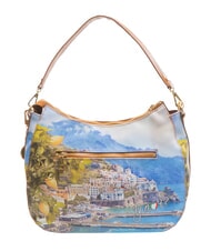 YNOT YESBAG  Borsa stampata, a spalla lemon coast - Borse Donna - 4