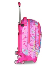 SJGANG FLYUNICORN GIRL 3WD Trolley Zaino sganciabile, 3 ruote fuxiafluo - Zaini con carrello - 3