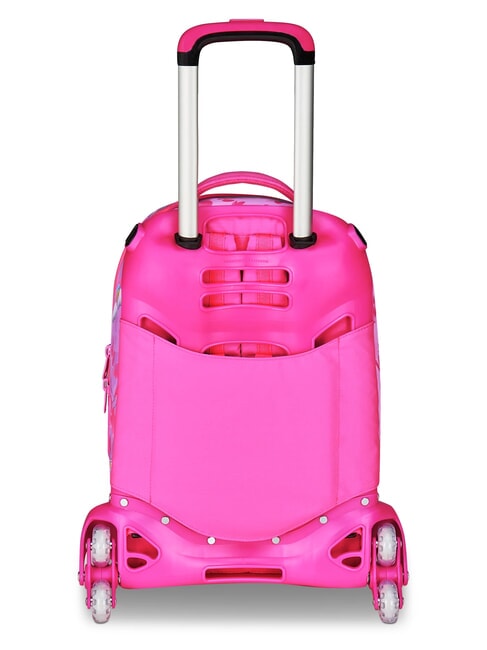 FLYUNICORN GIRL 3WD Trolley Zaino sganciabile, 3 ruote fuxiafluo - Zaini con carrello