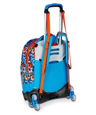 SJGANG TINYPATCH BOY JACK 3WD Trolley Zaino sganciabile, 3 ruote bright turquoise - Zaini con carrello - 3