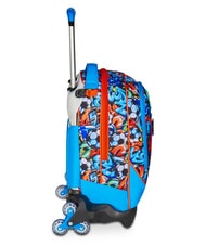 SJGANG TINYPATCH BOY JACK 3WD Trolley Zaino sganciabile, 3 ruote bright turquoise - Zaini con carrello - 4