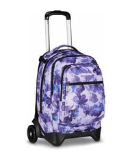 INVICTA PLUG FANTASY Zaino trolley sganciabile, porta pc 14" lily flowers - Zaini con carrello - 2
