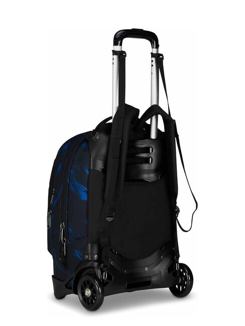 PLUG FANTASY Zaino trolley sganciabile, porta pc 14" rippling waves - Zaini con carrello