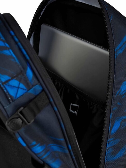 PLUG FANTASY Zaino trolley sganciabile, porta pc 14" rippling waves - Zaini con carrello