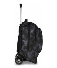 INVICTA PLUG FANTASY Zaino trolley sganciabile, porta pc 14" brushed black - Zaini con carrello - 3