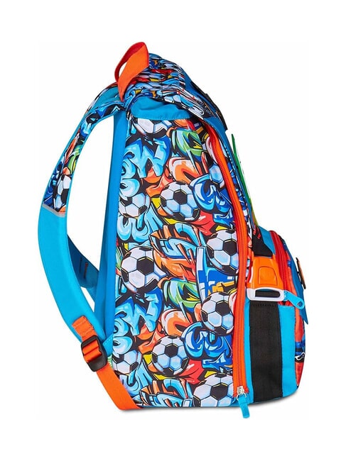 TINYPATCH BOY Zaino espandibile con patch bright turquoise - Zaini Scuola & Tempo Libero