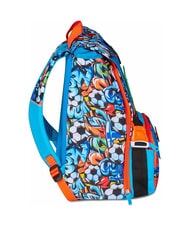 SJGANG TINYPATCH BOY Zaino espandibile con patch bright turquoise - Zaini Scuola & Tempo Libero - 4
