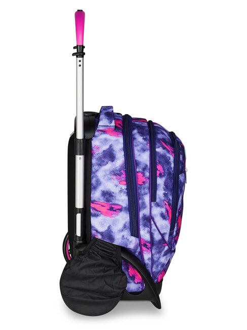 SHADY DYE GIRL PLUG Trolley Zaino sganciabile, 2 ruote violet - Zaini con carrello