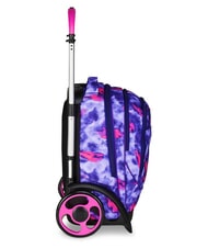 SEVEN SHADY DYE GIRL PLUG Trolley Zaino sganciabile, 2 ruote violet - Zaini con carrello - 5