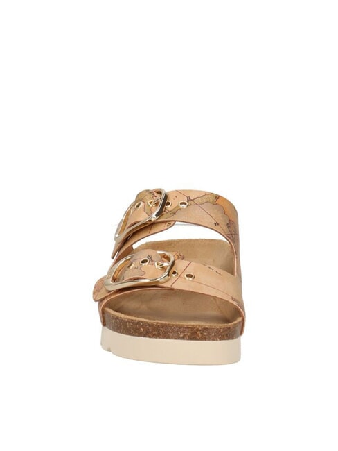 GEO CLASSIC Ciabattina con 2 fibbie NATURALE - Scarpe Donna